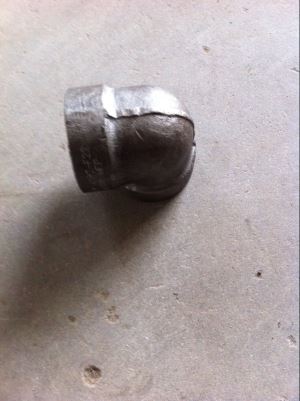 ASME SA - 182  ASTM A 182  F 309 h Socket Weld Elbow