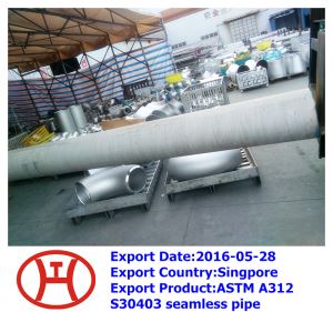 ASTM A312 S30403 sømløs pipe
