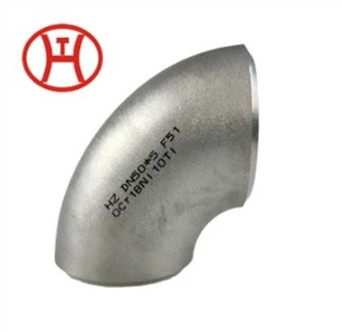 Sanitær matkvalitet rustfritt stål materiale SS304 WP316 WP316L WP347 Bend Pipe Fitting Albue